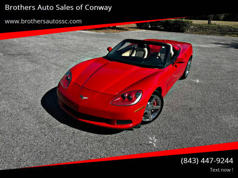 2005 Chevrolet Corvette for sale at Brothers Auto Sales of Conway in Conway SC