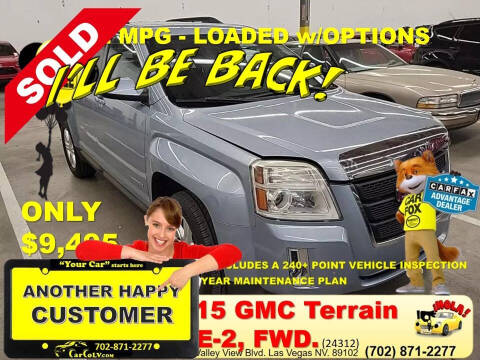 2015 GMC Terrain for sale at The Car Company in Las Vegas NV