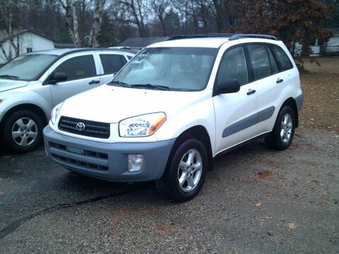 2001 Toyota RAV4 for sale at LAKESIDE MOTORS LLC in Houghton Lake MI