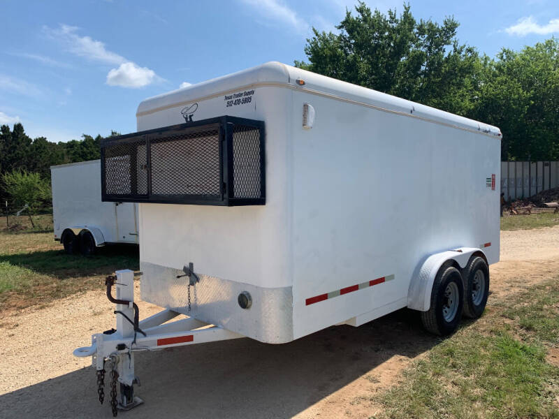 2015 C AND M 7X16 for sale at Trophy Trailers in New Braunfels TX