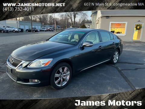 2008 Lexus GS 350 for sale at James Motors Inc. in East Longmeadow MA
