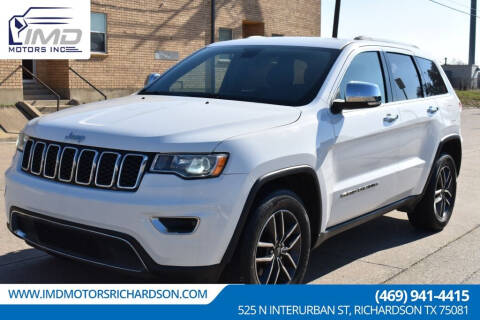 2019 Jeep Grand Cherokee for sale at IMD Motors in Richardson TX