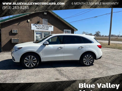2015 Acura MDX for sale at Blue Valley Motorcars in Stilwell KS