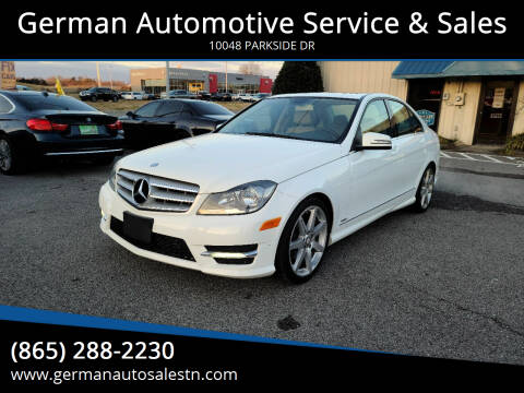 2013 Mercedes-Benz C-Class for sale at German Automotive Service & Sales in Knoxville TN