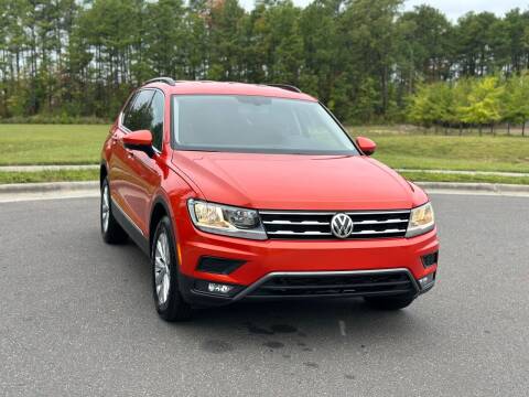 2018 Volkswagen Tiguan for sale at Carrera Autohaus Inc in Durham NC