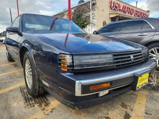 1988 Oldsmobile Toronado for sale at USA Auto Brokers in Houston TX