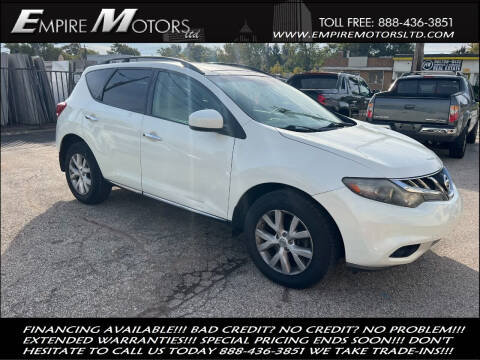 2011 Nissan Murano for sale at Empire Motors LTD in Cleveland OH