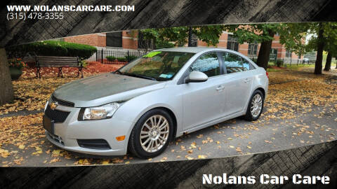 2011 Chevrolet Cruze for sale at Nolans Car Care in Syracuse NY