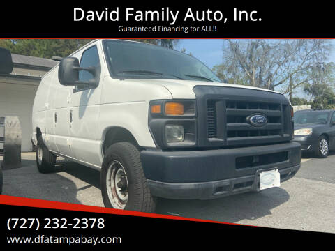 2011 Ford E-Series for sale at David Family Auto, Inc. in New Port Richey FL