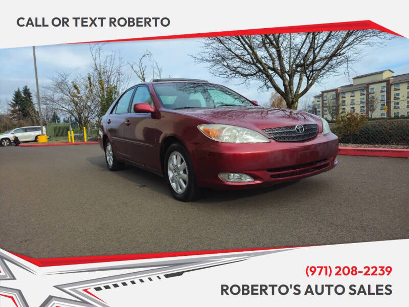 2003 Toyota Camry XLE