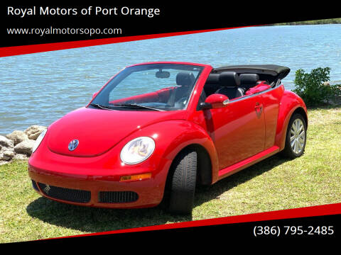 2010 Volkswagen New Beetle Convertible for sale at Royal Motors of Port Orange in Port Orange FL