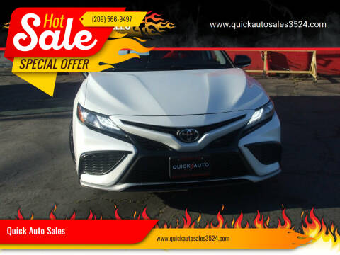2021 Toyota Camry for sale at Quick Auto Sales in Ceres CA