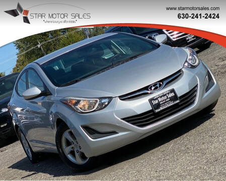 2015 Hyundai Elantra for sale at Star Motor Sales in Downers Grove IL