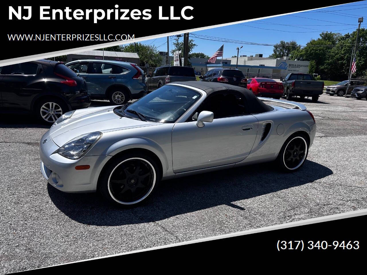 2003 Toyota MR2 Spyder Plata (Silver Streak Mica) Descapotable Tracción trasera 5 velocidades Manual