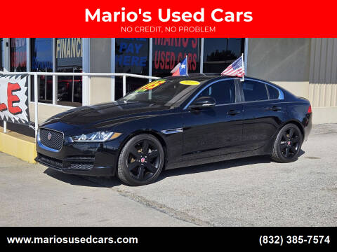 2017 Jaguar XE for sale at Mario's Used Cars - Red tag sale in Houston TX