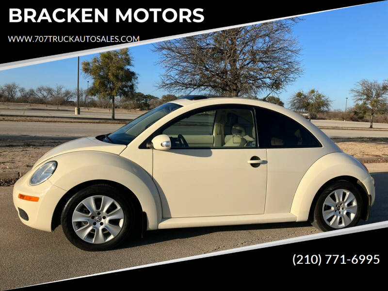 2008 Volkswagen New Beetle for sale at BRACKEN MOTORS in San Antonio TX