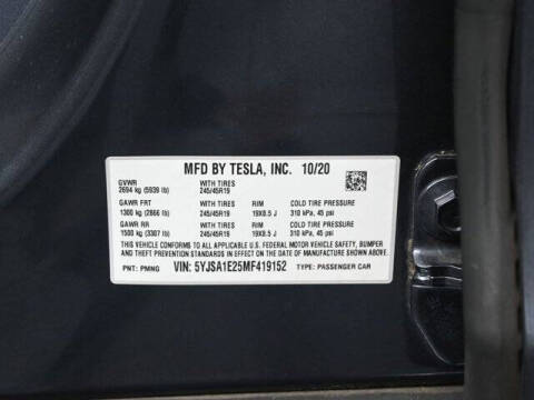 2021 Tesla Model S Long Range Plus