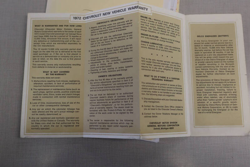 1972 Chevrolet Corvette