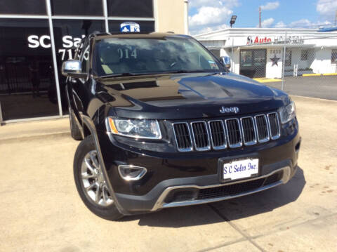 2015 Jeep Grand Cherokee for sale at SC SALES INC in Houston TX