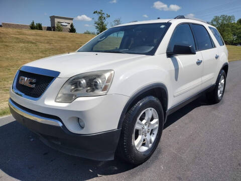 2010 GMC Acadia for sale at Happy Days Auto Sales in Piedmont SC