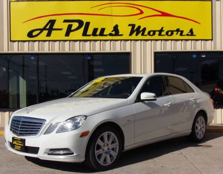 2012 Mercedes-Benz E-Class for sale at A Plus Motors in Oklahoma City OK