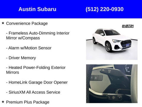 2022 Audi Q3 quattro S line Prem Plus 45 TFSI