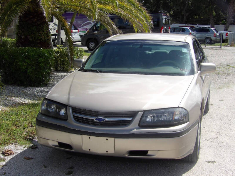 Used 2003 Chevrolet Impala Base with VIN 2G1WF52E539413968 for sale in Fort Myers, FL