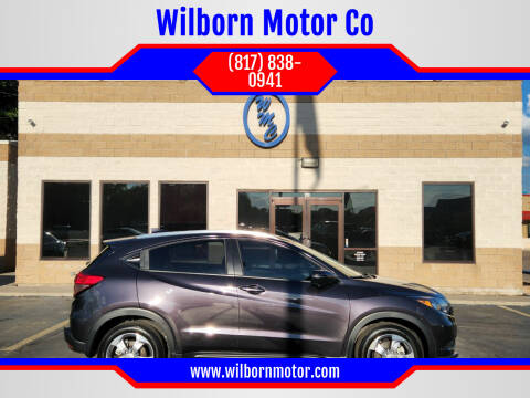 2017 Honda HR-V for sale at Wilborn Motor Co in Fort Worth TX