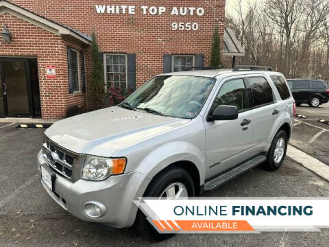 2008 Ford Escape for sale at White Top Auto in Warrenton VA