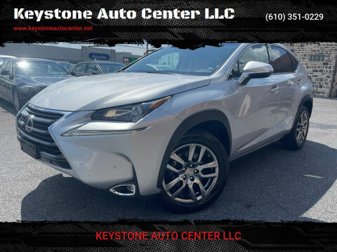 2015 Lexus NX 200t for sale at Keystone Auto Center LLC in Allentown PA