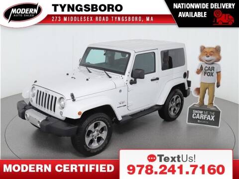 2018 Jeep Wrangler JK for sale at Modern Auto Sales in Tyngsboro MA