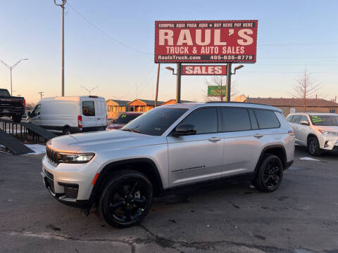 2023 Jeep Grand Cherokee L for sale at RAUL'S TRUCK & AUTO SALES, INC in Oklahoma City OK