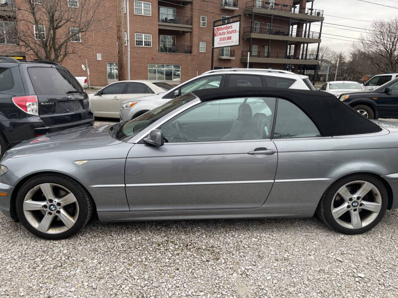 Used 2005 BMW 3 Series 325 with VIN WBABW33455PL37153 for sale in Indianapolis, IN