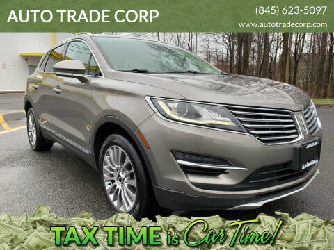 2016 Lincoln MKC for sale at AUTO TRADE CORP in Nanuet NY