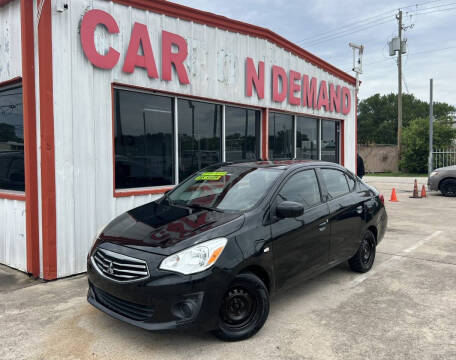 2017 Mitsubishi Mirage G4 for sale at Cars On Demand 3 in Pasadena TX