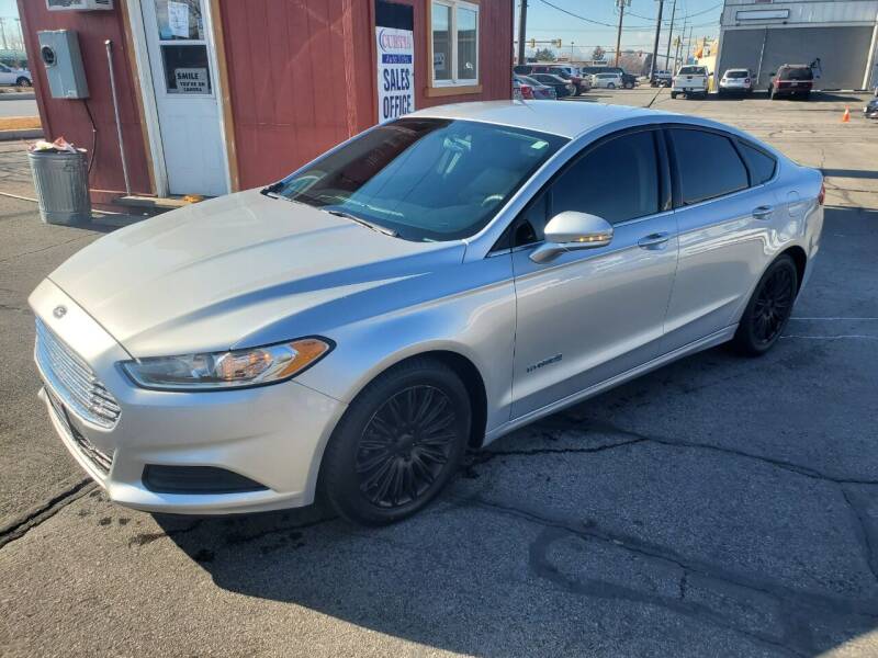 2016 Ford Fusion Hybrid for sale at Curtis Auto Sales LLC in Orem UT