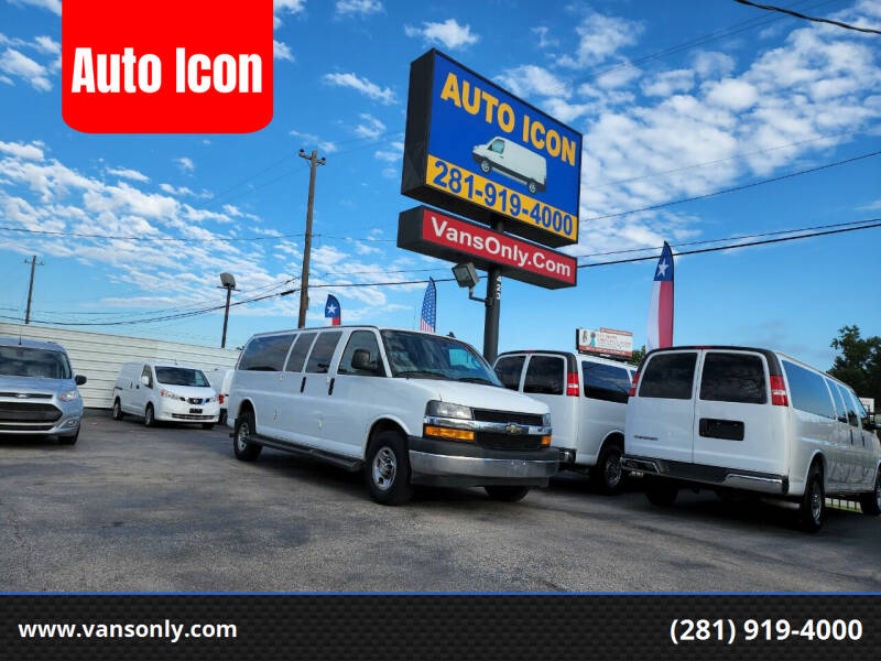 2020 Chevrolet Express Passenger for sale at Auto Icon in Houston TX