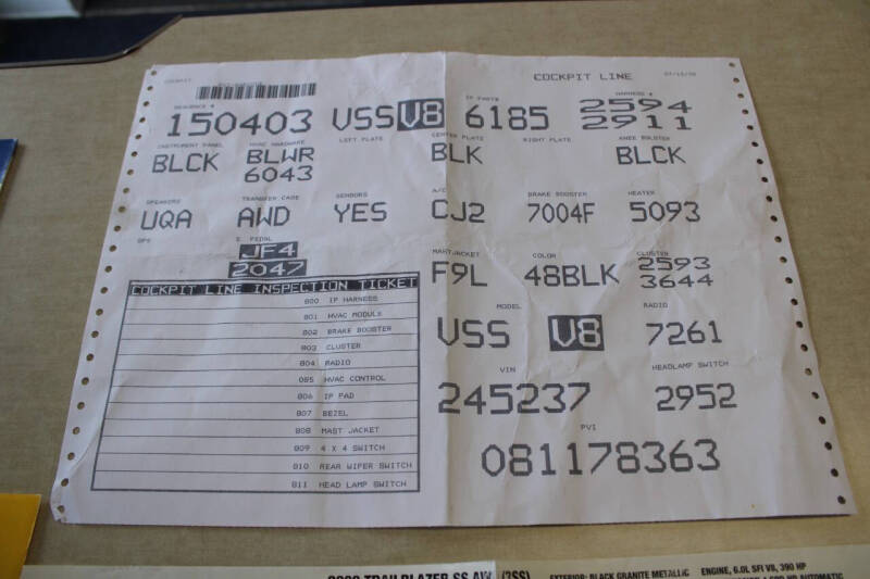 2008 Chevrolet TrailBlazer SS