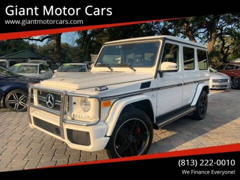 2014 Mercedes-Benz G-Class for sale at Giant Motor Cars in Tampa FL