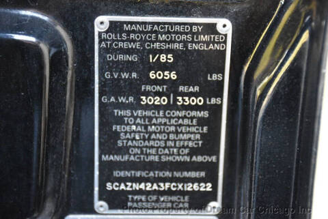 1985 Rolls-Royce Silver Spur