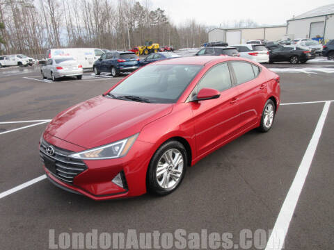 2019 Hyundai Elantra for sale at London Auto Sales LLC in London KY