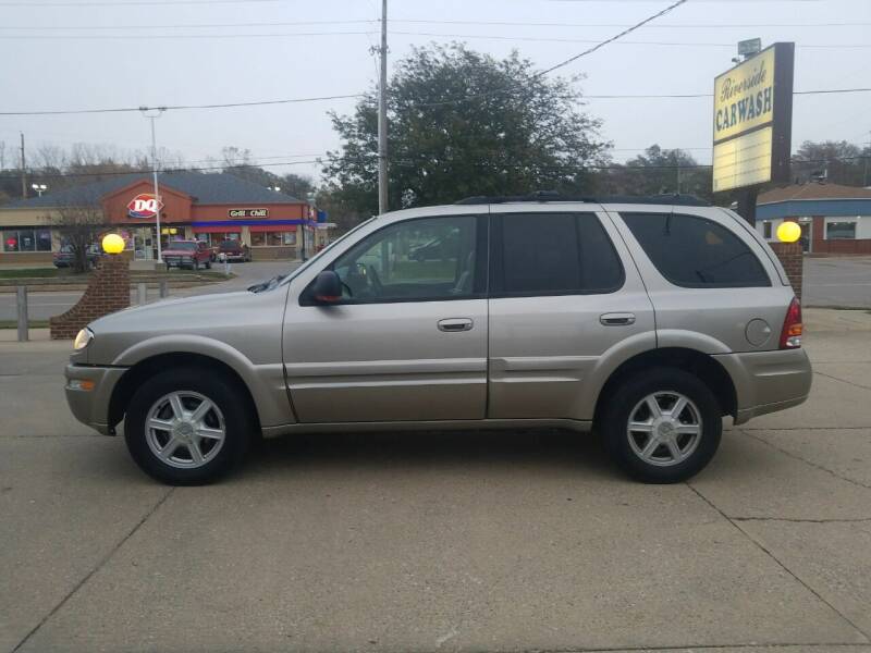 2002 Oldsmobile Bravada for sale at RIVERSIDE AUTO SALES in Sioux City IA