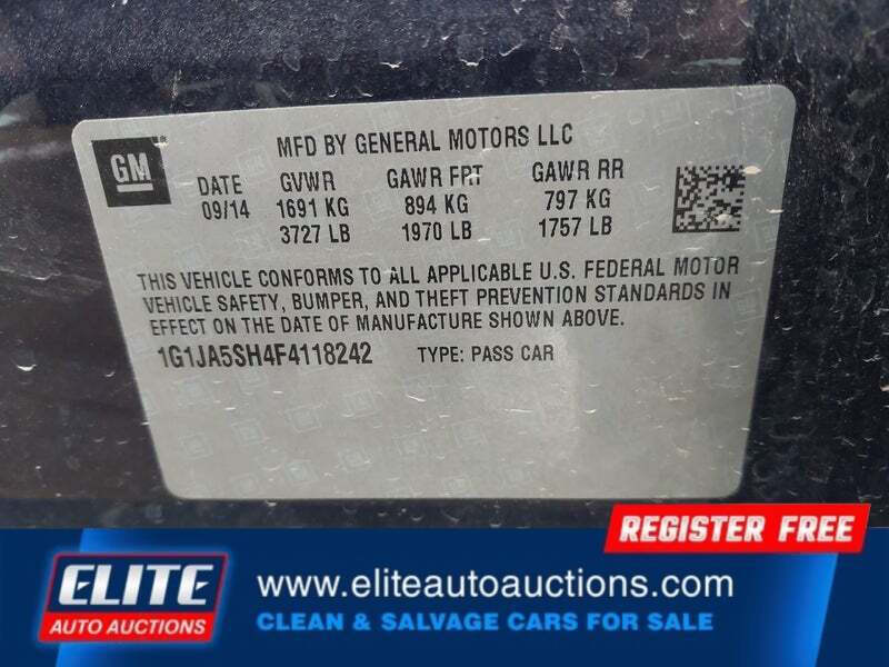 2015 Chevrolet Sonic LS Auto