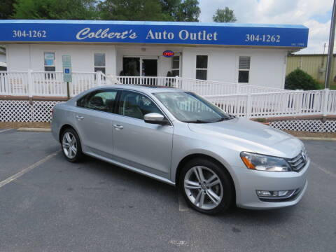 2014 Volkswagen Passat for sale at Colbert's Auto Outlet in Hickory NC