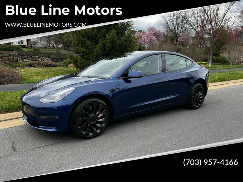 2023 Tesla Model 3 for sale at Blue Line Motors in Winchester VA