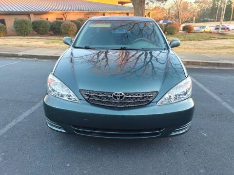 2002 Toyota Camry for sale at Wheels To Go Auto Sales in Greenville SC