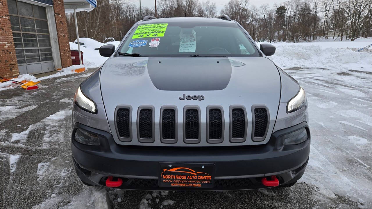 2016 Jeep Cherokee for sale at North Ridge Auto Center LLC in Madison, OH