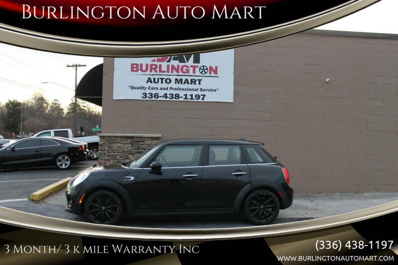 2016 MINI Hardtop 4 Door for sale at Burlington Auto Mart in Burlington NC