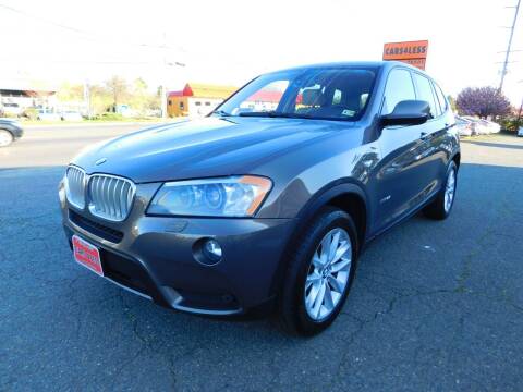 2014 BMW X3 for sale at Cars 4 Less in Manassas VA