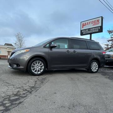 2012 Toyota Sienna for sale at Hayden Cars in Coeur D Alene ID